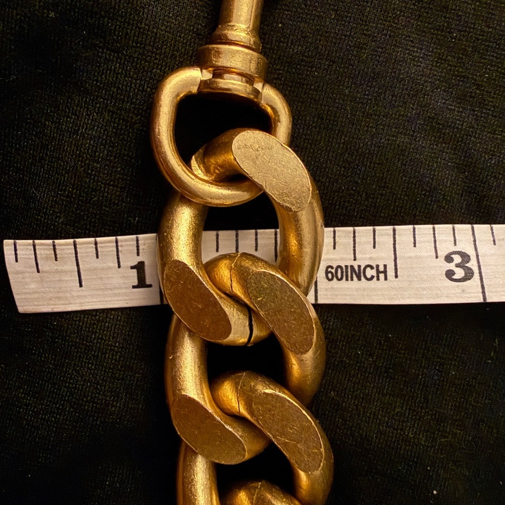 Chunky Brass Replacement Strap for Handbags - Picture 2 of 3